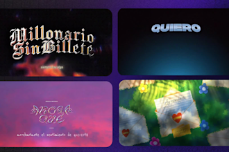 design a custom music visualizer with lyric