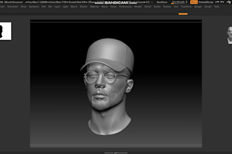 sculpt printable 3d coin model bas relief 3d printing
