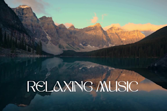 make a relaxing meditation music videos