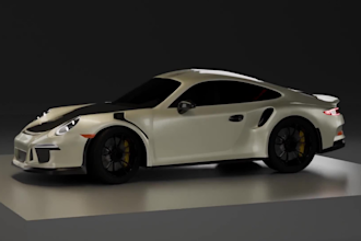 custom vehicle widebody kit,rarest supercar,clean topology,glb 3d model,ue rig3d