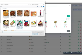 build a restaurant offline desktop pos application using electron js