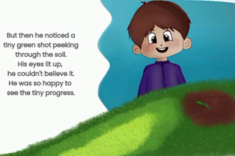 create beautiful children storybook illustration no ai