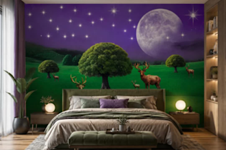 design custom luxury wallpaper wall mural and wall art for interiors