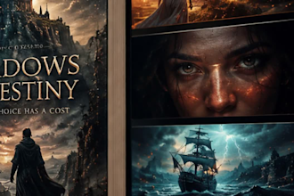 create ai book launch trailer veo3 novel teaser and cinematic book promo video