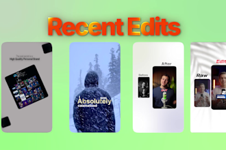 edit professional short form edits for social media