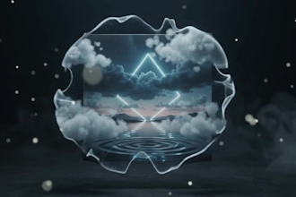 create animated spotify canvas album cover artist music video motion graphic