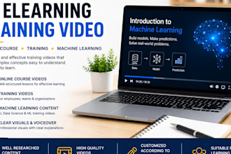 ai training online video course elearning video production machine learning