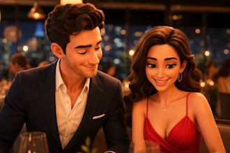 3d pixar ai proposal video 3d ai proposal video 3d romantic ai storytelling