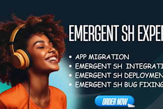 emergent sh expert emergent sh bug fix emergent sh apps emergent sh integration