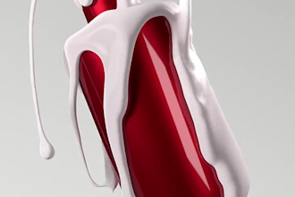 do 3d product animation 3d water simulation 3d particles, liquid, dynamic fluid