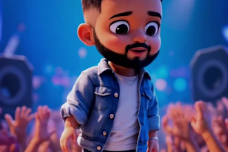 3d animation video 3d character animation 3d cartoon animated music video