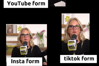 resize and reformat your video for social media