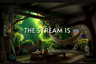 do custom twitch overlay animated stream overlay stream package vtuber overlay