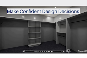 create immersive 3d kitchen renderings and 360 walkthroughs