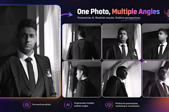 create multiple angles from one photo using ai