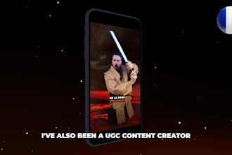 create a pro ugc and spokesperson video in french