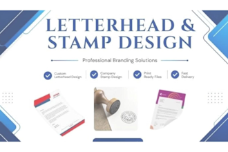 be your graphic designer for branding and business design
