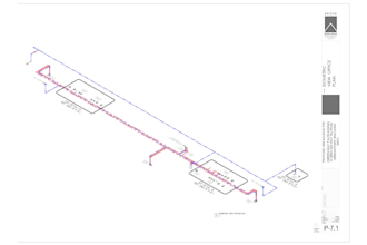 do plumbing waste, vent, water supply, fire fighting plans