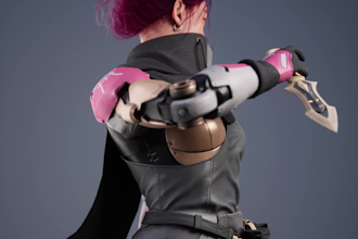 create aaa quality 3d game character models for games and animation