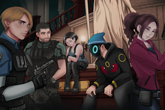 animated 2d scenes to streaming