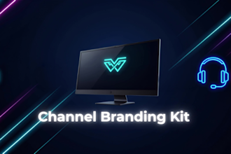 create a matching banner for your youtube or twitch channel