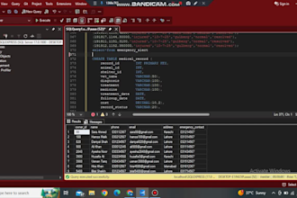 design a normalized sql database for your project