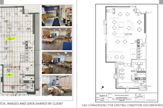 do cad conversion, cad edit, design 2d floor plan in autocad