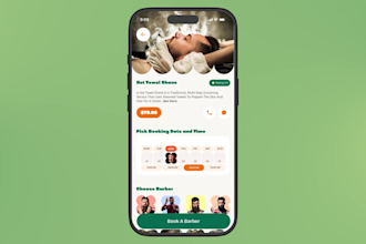 develop salon booking app beauty salon app spa app booking website