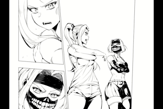 draw professional manga and comic pages for your story