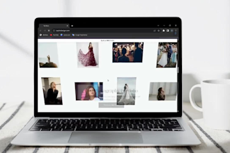design custom wix booking website for events photographers artists and designers