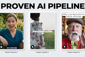 create ai medical animation, product videos , healthcare, saas explainers ads