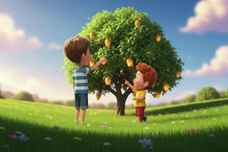 create engaging animated stories for kids and youtube