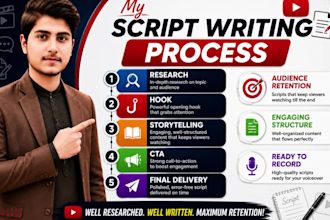 write viral youtube scripts