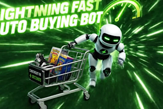develop lightning fast auto buying bot, auto checkout, ecommerce and pokémon bot