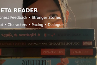 read your book in beta version and provide honest feedback
