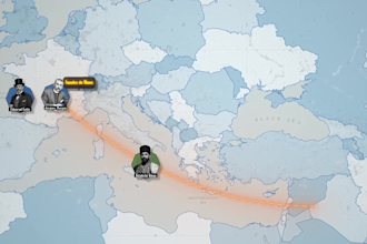 create professional animated maps for documentary and history videos