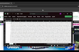 haré extracción de datos y automatizacion de procesos