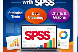 provide expert spss data analysis and visualization