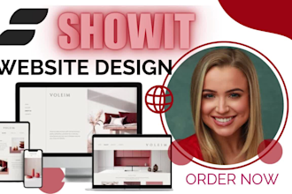 build showit customize showit template, update showit or redesign showit website