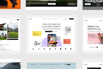 do the framer website for the business