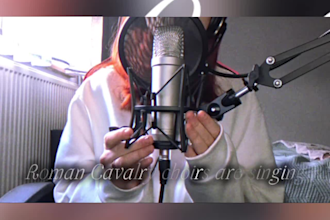 provide a unique female voice for singing and voice over