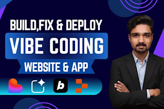develop ai generated websites and apps using vibe coding
