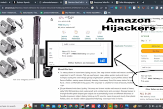 remove amazon hijacker from your product listing within 24 hour
