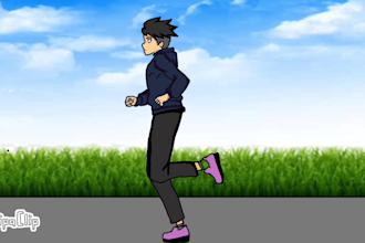 do animation character design vedio and animation graphics and design