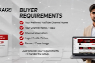 create, setup and optimize your youtube channel with SEO