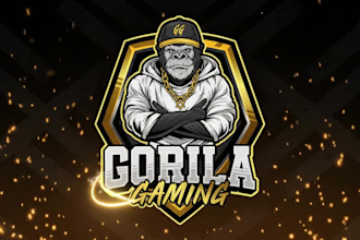 design a custom mascot logo for youtube and twitch channel