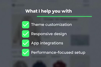 build a custom shopify store