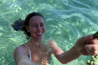 create a beach lifestyle ugc video featuring your product