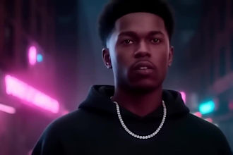 cinematic lip sync ai music videos al artist avatar ai rap music video promo