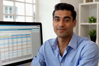 do accurate data entry, web research and excel work